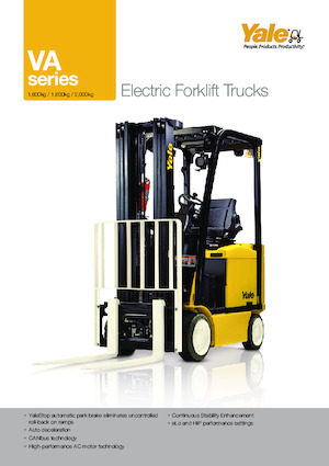 Stivuitoare frontale electrice Yale ERC18VA