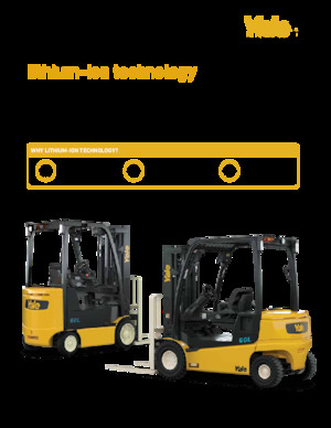 Stivuitoare frontale electrice Yale ERC060VGL