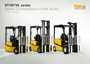 Stivuitoare frontale electrice Yale ERP16VF LWB