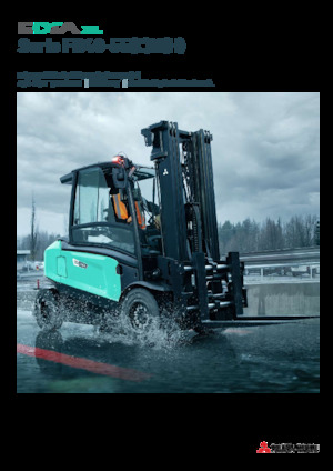 Stivuitoare frontale electrice Mitsubishi FB40N  