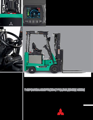 Stivuitoare frontale electrice Mitsubishi FBC18LN