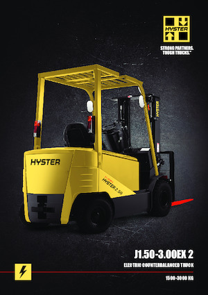 Stivuitoare frontale electrice Hyster J3.00EX 2