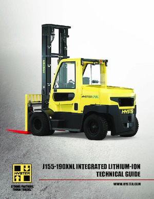 Stivuitoare frontale electrice Hyster J190XNL