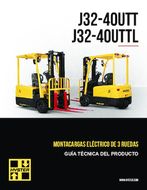 Stivuitoare frontale electrice Hyster J32UTT