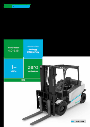 Stivuitoare frontale electrice UniCarriers MXL-55H