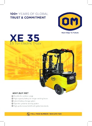 Stivuitoare frontale electrice OM XE35