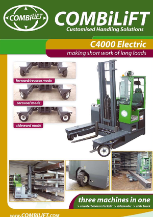 Stivuitoare multidirecționale Diesel Combi-Lift C 4000 E