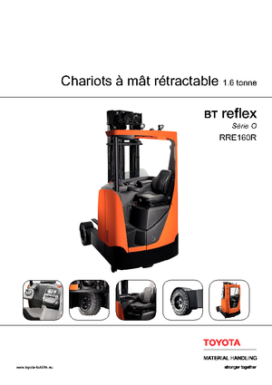 Stivuitoare electrice cu catarg retractabil BT Reflex RRE 160 R
