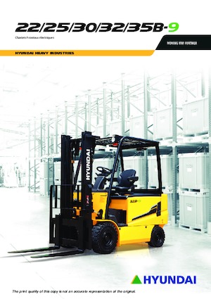 Stivuitoare frontale electrice Hyundai 32B-9