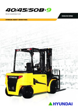 Stivuitoare frontale electrice Hyundai 40B-9