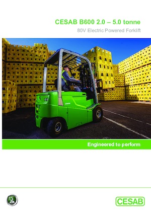 Stivuitoare frontale electrice Cesab B 640