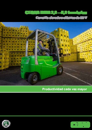 Stivuitoare frontale electrice Cesab B 640