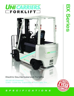 Stivuitoare frontale electrice UniCarriers BXP30LN