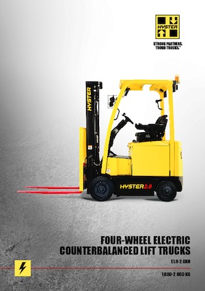 Stivuitoare frontale electrice Hyster E1.6XN