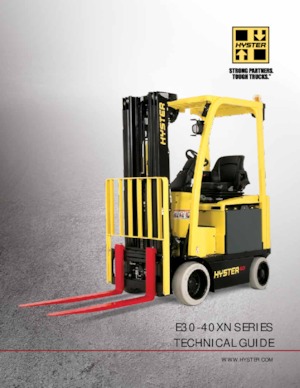 Stivuitoare frontale electrice Hyster E30XN