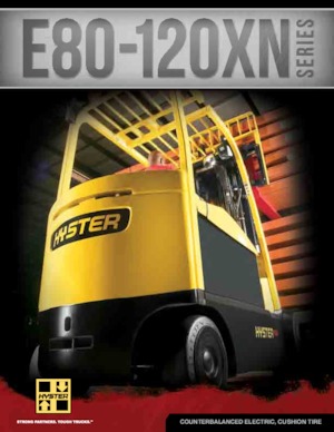 Stivuitoare frontale electrice Hyster E100XN