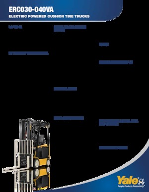 Stivuitoare frontale electrice Yale ERC030VA