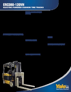 Stivuitoare frontale electrice Yale ERC120VH