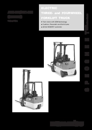 Stivuitoare frontale electrice Komatsu FB 12 M 2 R