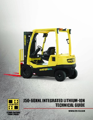 Stivuitoare frontale electrice Hyster J60XNL