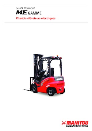 Stivuitoare frontale electrice Manitou ME 315