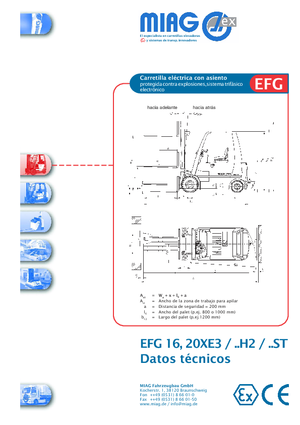 Stivuitoare electrice EX rezistente la explozie Miag EFG 20 XE 3