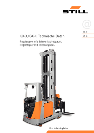 Încărcătoare laterale electrice Still GX-X TR