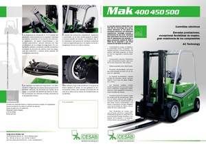 Stivuitoare frontale electrice Cesab MAK 450 AC