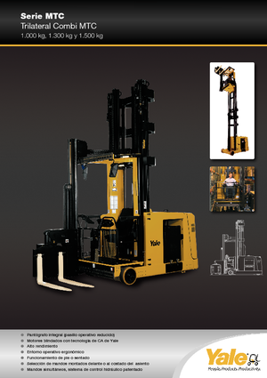 Încărcătoare laterale electrice Yale MTC13