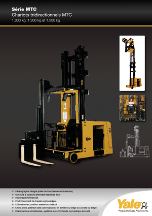 Încărcătoare laterale electrice Yale MTC13