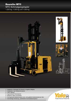 Încărcătoare laterale electrice Yale MTC13