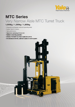 Încărcătoare laterale electrice Yale MTC13