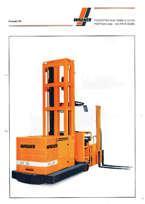 Încărcătoare laterale electrice Wagner MX 20 TE 3.900