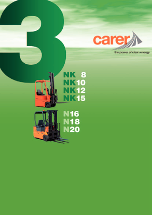 Stivuitoare frontale electrice Carer NK 15 ac