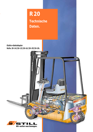 Stivuitoare frontale electrice Still R 20-20