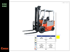 Stivuitoare frontale electrice Carer R 35 C