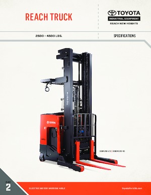 Stivuitoare electrice cu catarg retractabil Toyota 9BDRU13