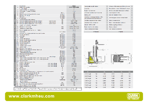 Stivuitoare electrice cu catarg retractabil Clark CRT 16 SE 2000