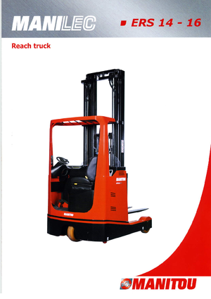 Stivuitoare electrice cu catarg retractabil Manitou ERS 14