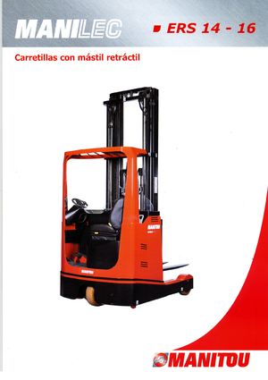 Stivuitoare electrice cu catarg retractabil Manitou ERS 14