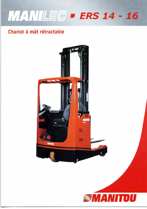 Stivuitoare electrice cu catarg retractabil Manitou ERS 14