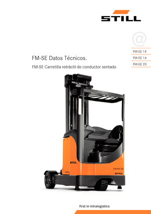 Stivuitoare electrice cu catarg retractabil Still FM-SE 16
