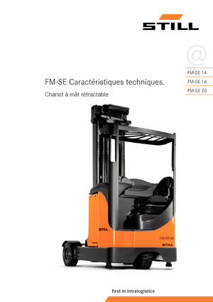 Stivuitoare electrice cu catarg retractabil Still FM-SE 16