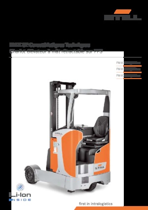 Stivuitoare electrice cu catarg retractabil Still FM-X 20 SE