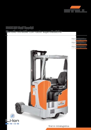 Stivuitoare electrice cu catarg retractabil Still FM-X 20 SE