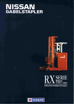 Stivuitoare electrice cu catarg retractabil Nissan JHC 01 L 18 CU