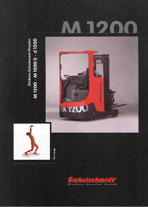 Stivuitoare electrice cu catarg retractabil Sichelschmidt M 1214 ASM