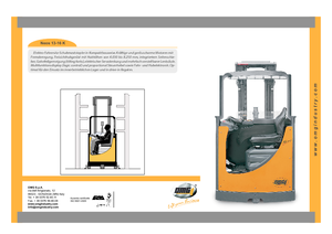 Stivuitoare electrice cu catarg retractabil OMG Neos 13 K ac