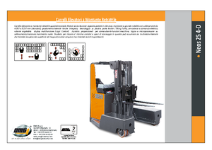 Stivuitoare electrice cu catarg retractabil OMG Neos 25 4 D 