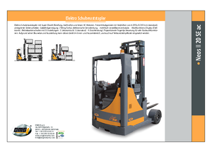 Stivuitoare electrice cu catarg retractabil OMG Neos II 20 SE ac